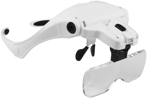 Нумизматични очила с LED осветление 1.0x, 1.5x, 2.0x, 2.5x, 3.5x (1)