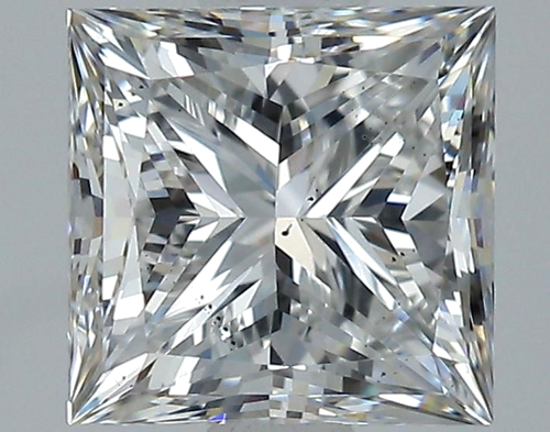 1.3 carat G-SI1 Natūralus Princess Deimantas (1)