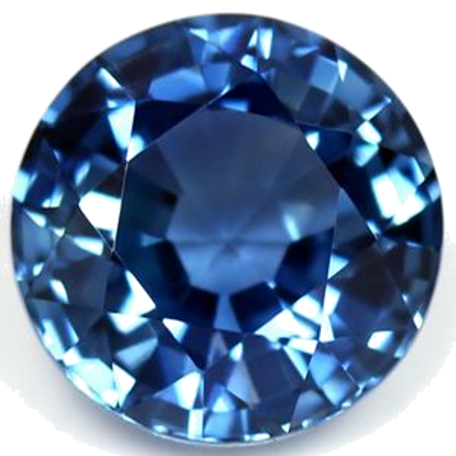 1.5 carat BLUE Round Safyras (1)