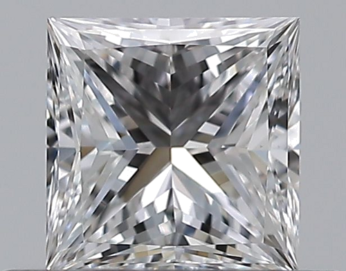 0.47 carat E-VS1 Natūralus Princess Deimantas (1)