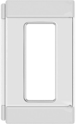 14K White 7x5 mm Emerald Bezel-Set Slide Pendant Mounting (3)