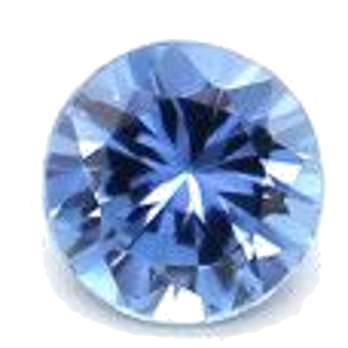 0.11 carat BLUE BRILLIANT cut Round Safyras (1)
