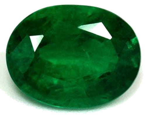 1.49 carat GREEN Oval Smaragdas (1)