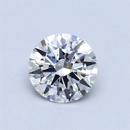 0.71 carat G-SI2 Excellent cut Natūralus Round Deimantas (1)