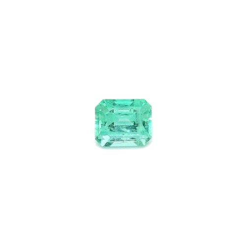 0.49 carat GREEN STEP cut Octagonal Smaragdas (1)