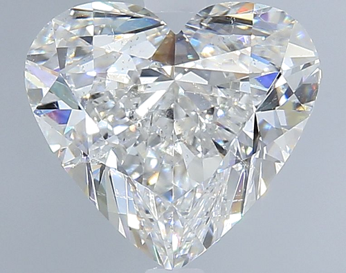 2.0 carat E-SI2 Natūralus Heart Deimantas (1)