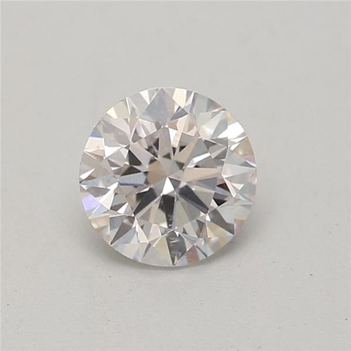 0.4 carat Faint Pink-SI1 GD cut Natūralus Round Deimantas (1)