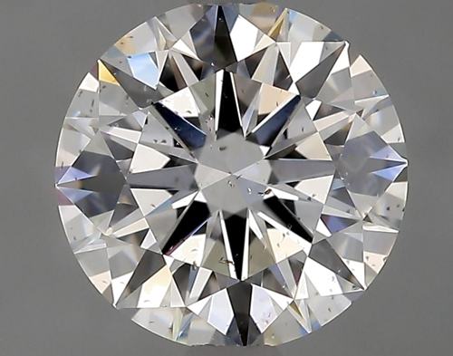 1.61 carat G-SI2 Excellent cut Natūralus Round Deimantas (1)