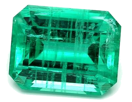 6.15 carat GREEN STEP cut Octagonal Smaragdas (1)