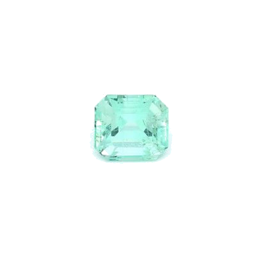 1.11 carat GREEN STEP cut Octagonal Smaragdas (1)