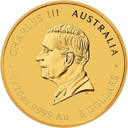 1/20 oz Zirga gads 2026 (Lunar III) Austrālija zelta monēta (2)