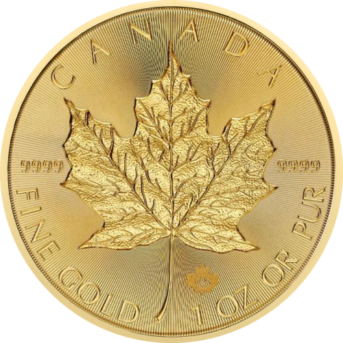 1 oz Kļavu lapa 2026 Kanāda Zelta monēta (1)