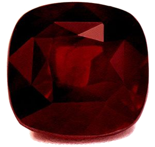 4.04 carat RED Cushion Rubinas (1)