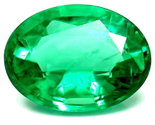 1.14 carat GREEN Oval Smaragdas (1)
