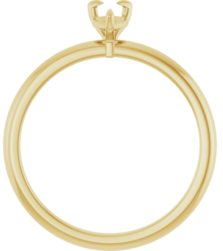 Sužadėtuvių Žiedas „Solitaire“ 585 Geltonojo Aukso Pear Shape 6mm x 4mm (2)