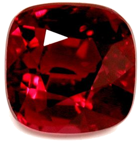 2.03 carat RED Cushion Rubinas (1)