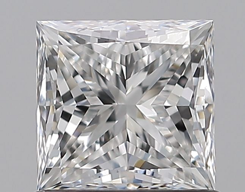 1.01 carat F-VS1 Natūralus Princess Deimantas (1)