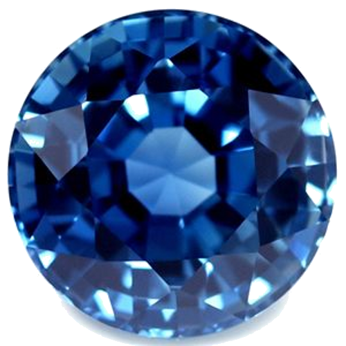 3.63 carat BLUE Round Safyras (1)