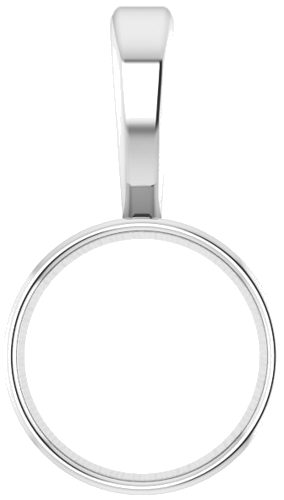 Pakabukas „Bezel-Set Solitaire“ 925 Sidabro Round 5.5mm (1)