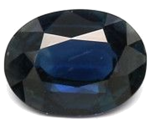 1.17 carat BLUE BRILLIANTSTEP cut Oval Safyras (1)