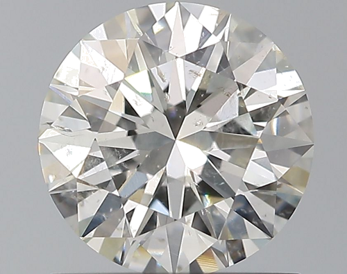 1.02 carat I-SI2 Excellent cut Natūralus Round Deimantas (1)