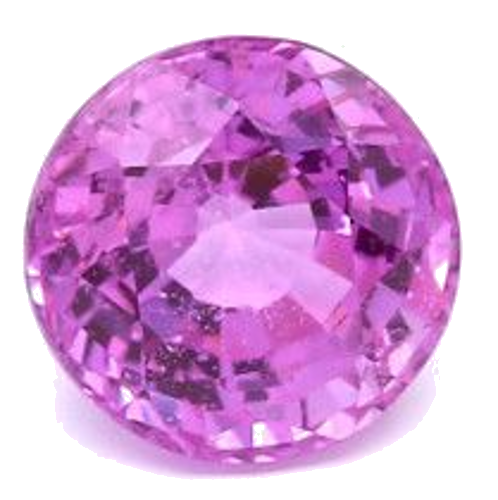 1.87 carat PINK BRILLIANTSTEP cut Round Safyras (1)