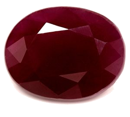 7.0 carat RED Oval Rubinas (1)