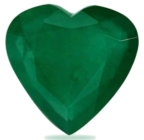 7.8 carat GREEN Heart Smaragdas (1)