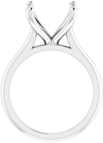 Sužadėtuvių Žiedas „Solitaire“ 950 Platinos Cushion 11mm (2)