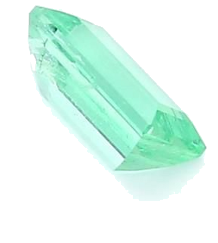 0.43 carat GREEN STEP cut Other Smaragdas (1)