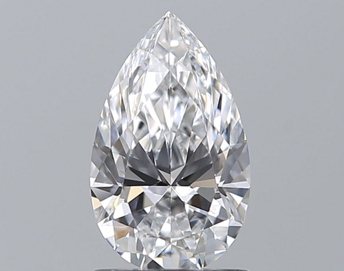 1.1 carat D-IF Natūralus Pear Deimantas (1)