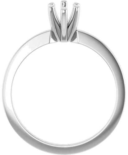 Sužadėtuvių Žiedas „Solitaire“ 585 Baltojo Aukso Marquise 8mm x 4mm (2)