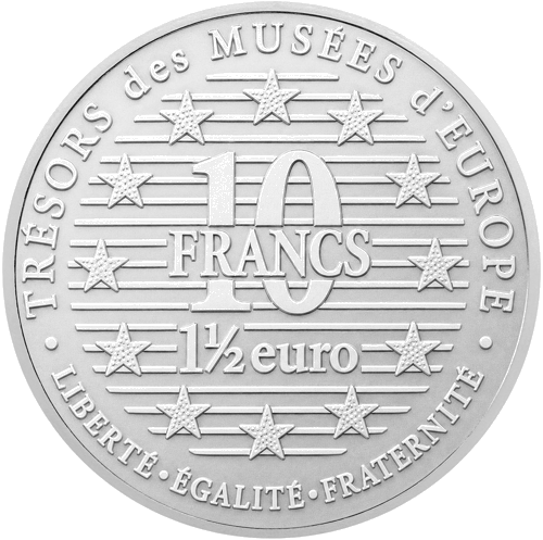 10 франка La Fifre 1996 Франция сребърна монета (2)