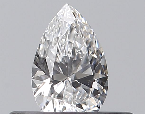0.23 carat E-VS1 Natūralus Pear Deimantas (1)
