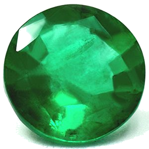 2.38 carat GREEN Round Smaragdas (1)