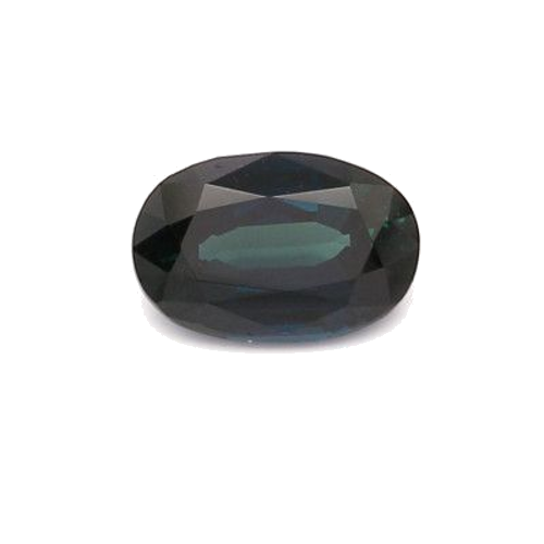 1.04 carat BLUE BRILLIANTSTEP cut Oval Safyras (1)