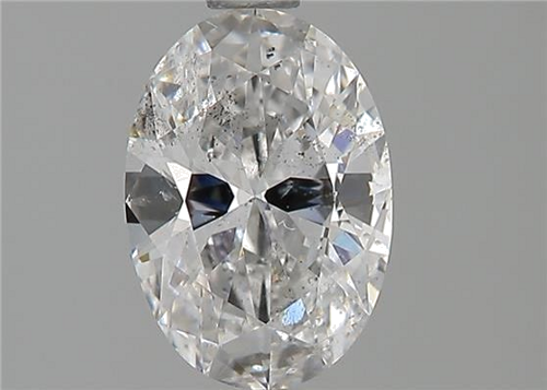 1.01 carat E-SI2 Natūralus Oval Deimantas (1)