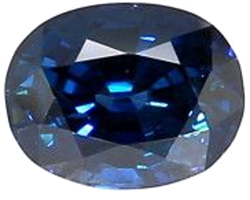 1.32 carat BLUE BRILLIANTSTEP cut Oval Safyras (1)