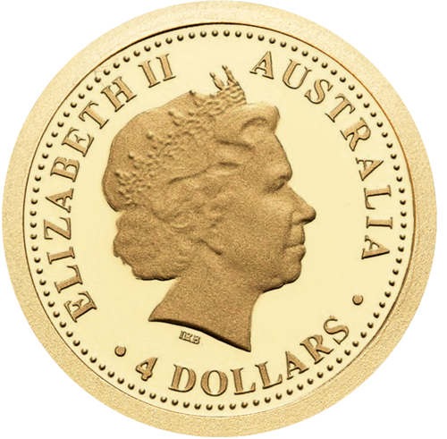 1/25 oz Grynuolis Welcome Stranger 2005 Australija auksinė moneta (2)