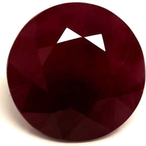 2.11 carat RED Round Rubinas (1)