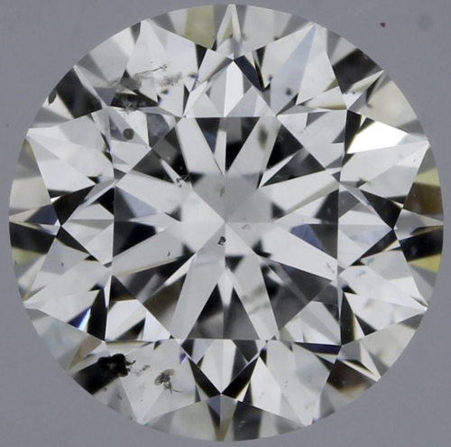 0.46 carat E-SI2 Very Good cut Natūralus Round Deimantas (1)
