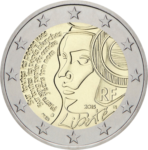 2015 France Federation 2 euro coin (1)