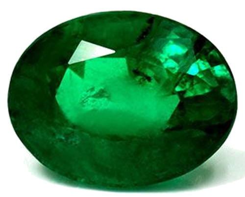 3.13 carat GREEN Oval Smaragdas (1)