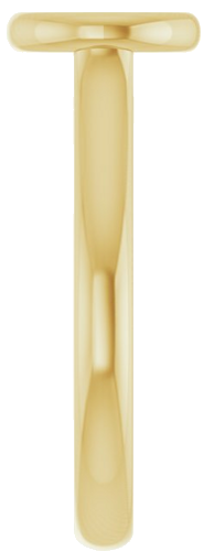 Sužadėtuvių Žiedas „Bezel-Set Solitaire“ 585 Geltonojo Aukso Round 6.5mm (4)