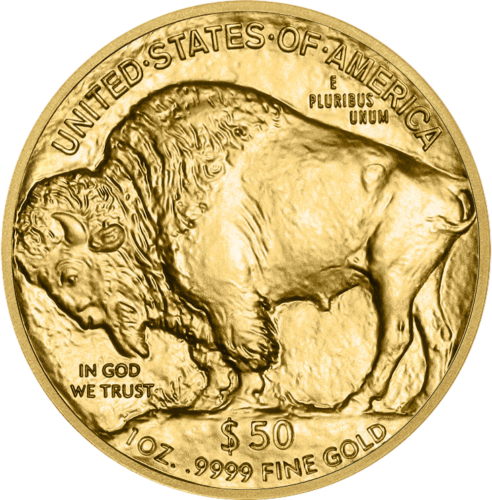 1 oz Buffalo 2022 ASV zelta monēta (1)