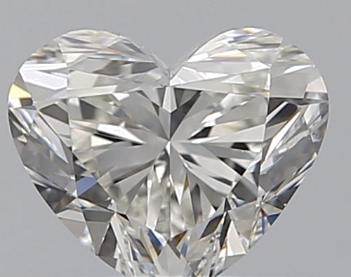 0.76 carat H-VS1 Natūralus Heart Deimantas (1)