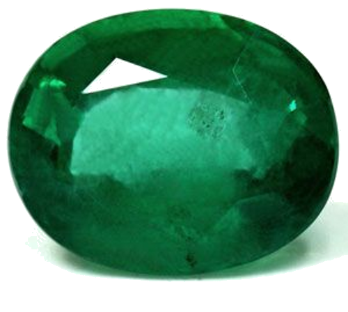 3.13 carat GREEN Oval Smaragdas (1)
