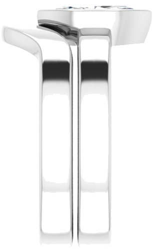 14K White 9x4.5 mm Marquise Solitaire Engagement Ring Mounting (9)