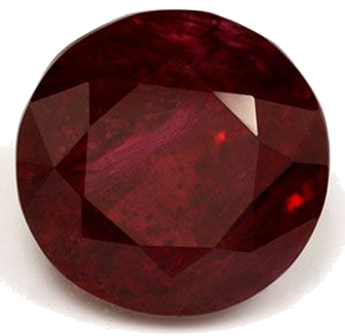 4.19 carat RED Round Rubinas (1)
