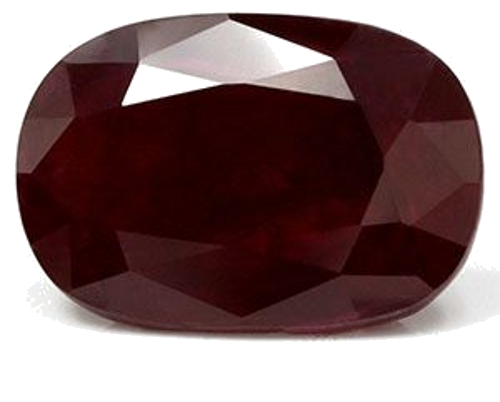 3.94 carat RED Oval Rubinas (1)